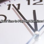 When Is the Best Time to Play Slot Machines at a Casino?