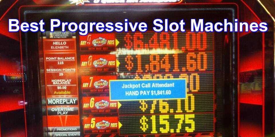 The Best Progressive Slot Machines